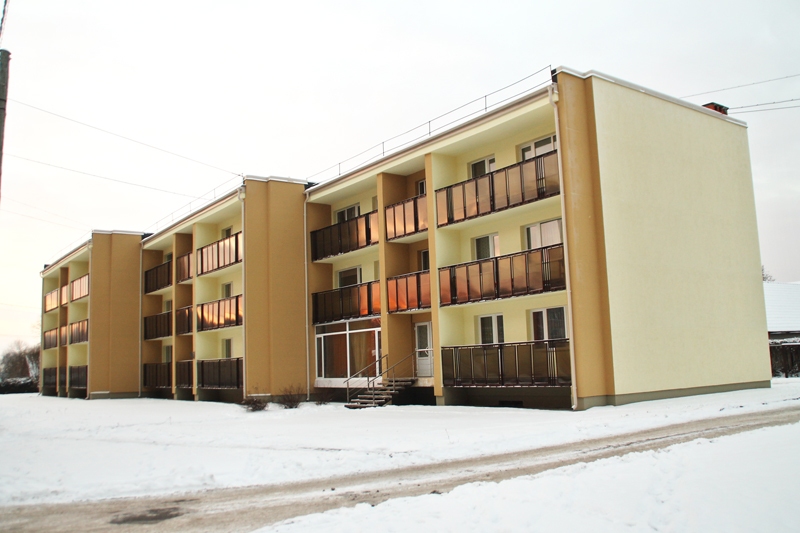 Nams Iecavā, Skolas ielā 1, pēc renovācijas.
Autors: Uldis Varnevičs