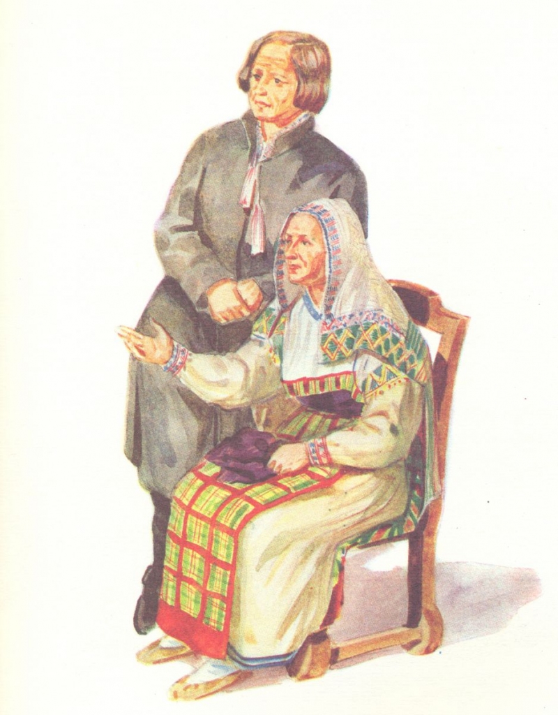 Krieviņi. A.G.V. Pecolda akvareļa fragments, 1846.g.
Autors: no bauska.lv