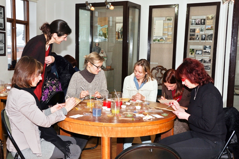 Nodarbībās piedalījās pārsteidzoši daudz interesentu.
Autors: Linda Kaufmane