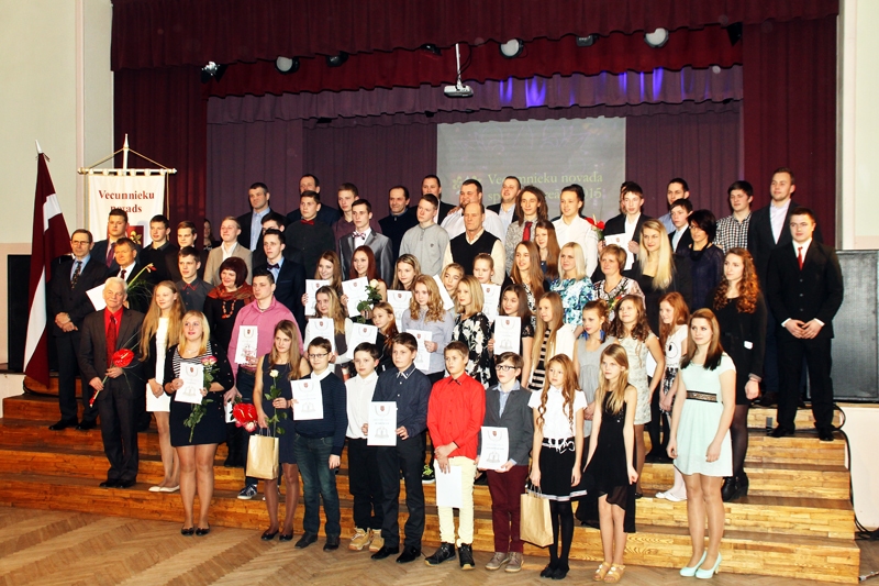 Sporta laureāti – 2015. gadā labākie atlēti Vecumnieku novadā.
Autors: Uldis Varnevičs