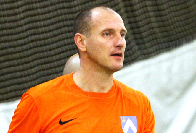 FK «Bauska» komandas galvenais treneris Ingus Panteļejevs.