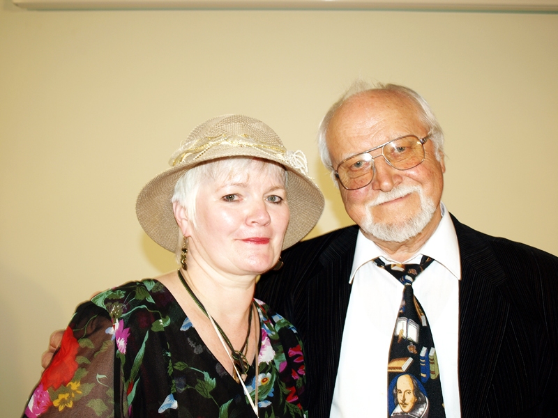 Ingrīda Punka kopā ar režisoru Jāni Streiču.
Autors: no I. Punkas albuma. 