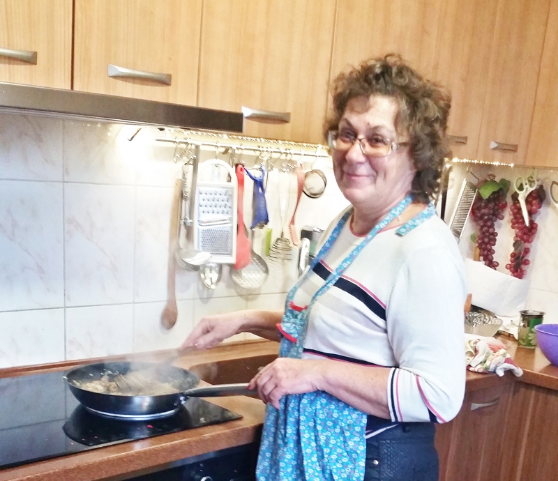 Lidija Kudapa pavārmākslu sākusi apgūt 8. klasē.
Autors: Inese Sprance