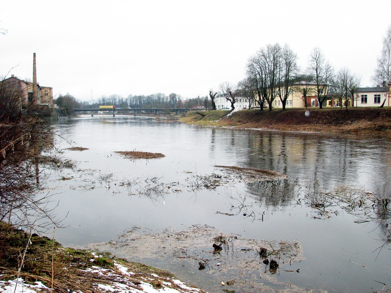 Mēmelē ūdens turas pavasara līmenī, taču lielus plūdus neprognozē.
Autors: Vilnis Auzāns