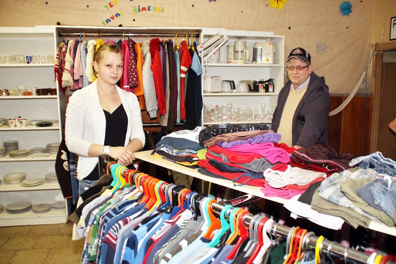 Misenieki Marika Lika un Valērijs Ivanovs cer, ka veikals nodrošinās ģimenei iztikšanu.
Autors: Uldis Varnevičs