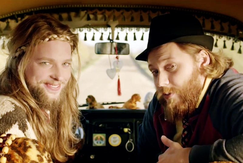 «Zelta zivtiņas» reklāmu varoņi Zī un Zē.
Autors: Publicitātes foto.