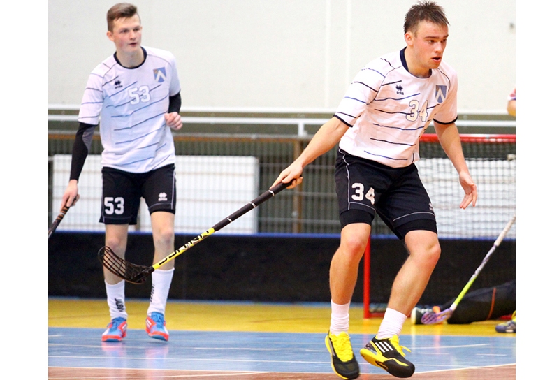 Gints Velmunskis (no labās) šogad bija viens ko komandas līderiem un otrs labākais punktu guvējs.
Autors: no «Bauskas Dzīvēs» arhīva