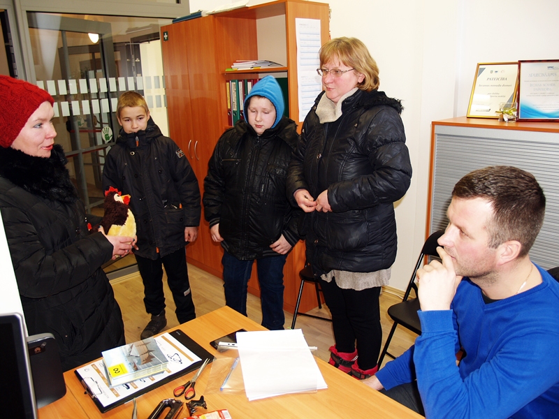 Komanda «Talismans» no Zorģiem distancē devās kopā ar veiksmes mantiņu.
Autors: Antra Ērgle