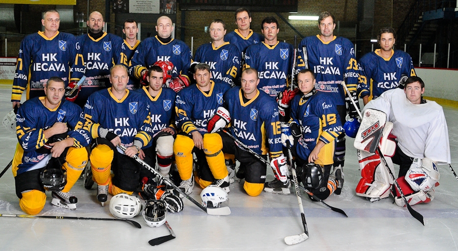 ZAHL Augstākās līgas komanda – HK «Iecava». 
Autors: no zahl.lv