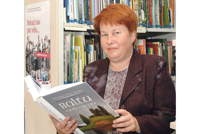 Ērika Pelcere, Bauskas biznesa bibliotēkas vadītāja.