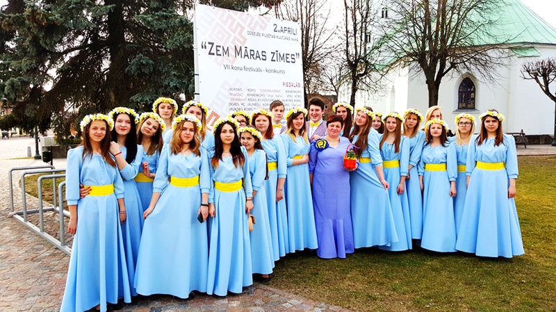 Misas vidusskolas koris Dobelē ieguva pirmās pakāpes diplomu.
Autors: Iluta Soma