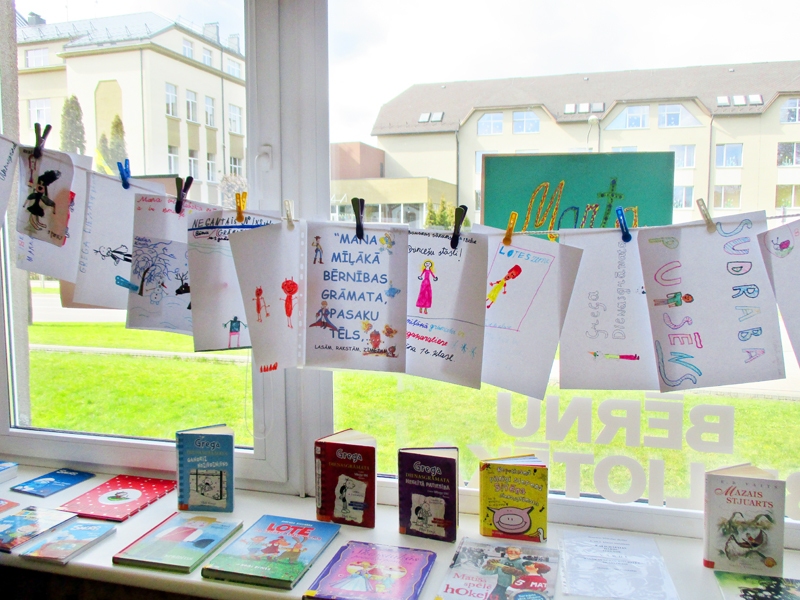Skolēnu darbu ekspresizstāde.
Autors: Sarmīte Freimane