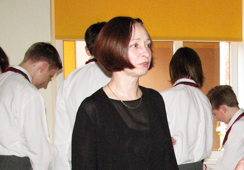 Diriģente Mārīte Jonkus. 
Autors: no «Bauskas Dzīves» arhīva