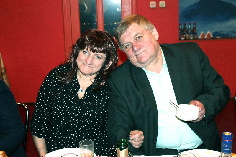 Jaunais gads. Lilita un Dainis tēlo seriāla «UgunsGrēks» varoņus Vadimu un Silviju Felzenbaherus.
Autors: no Daiņa un Lilitas ģimenes albuma.