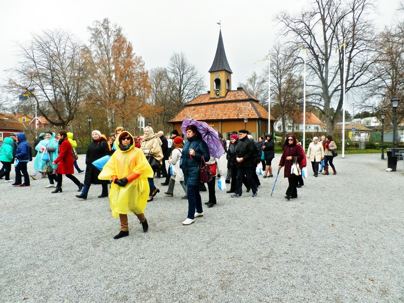 Vecmāmiņas Zviedrijas pilsētā Sigtunā. 
Autors: Česlavs Miklaševics