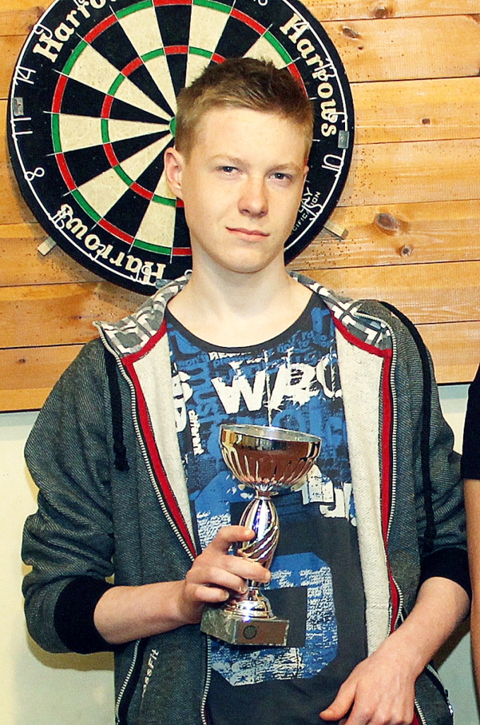 Rihards Slišāns izcīnīja pirmo vietu jauniešu konkurencē. 
Autors: Uldis Varnevičs