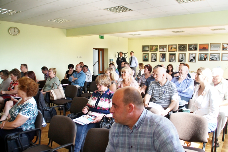 Energoefektivitātes seminārs Bauskā pulcēja pussimt dalībnieku. 
Autors: Uldis Varnevičs