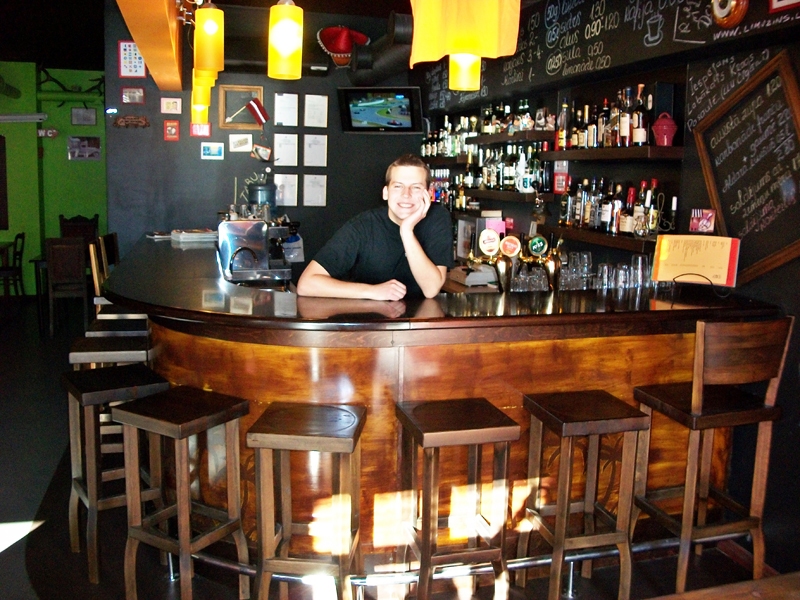 Kristaps Šmits vienā no savām darbavietām.
Autors: no personiskā albuma.