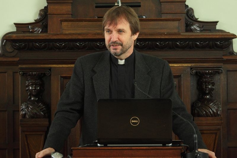 Jānis Vanags, Latvijas Evaņģēliski luteriskās Baznīcas arhibīskaps.
Autors: no foto.lu.lv