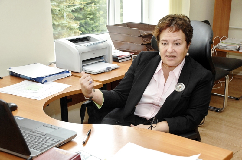 Bauskas slimnīcas vadītāja Mirdza Brazovska.
Autors: no «Bauskas Dzīves» arhīva