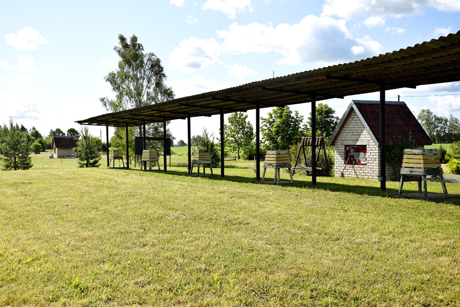 Šautuve Īslīces pagastā ir labi sakārtota un aprīkota. 
Autors: Ivars Bogdanovs