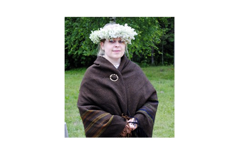 Irita Vimba, folkloras kopas «Tīrums» vadītāja.
Autors: no «Bauskas Dzīves» arhīva.
