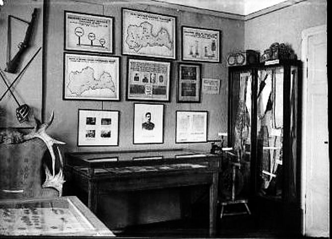 Bauskas muzeja 1960. gada ekspozīcija par Bauskas atbrīvošanas cīņām 1944. gadā.
Autors: no Bauskas muzeja krājuma.