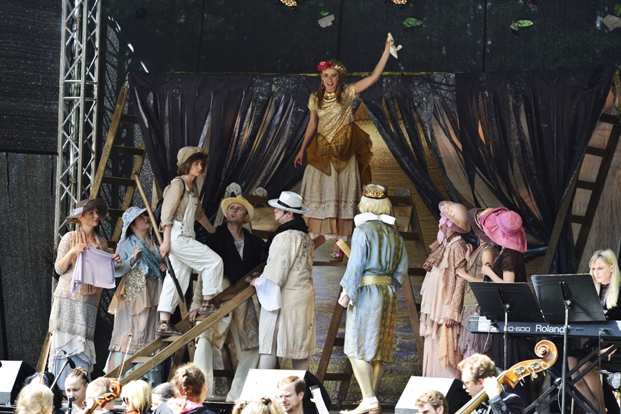 Aina no bērnu operas «Sprīdītis».
Autors: publicitātes foto