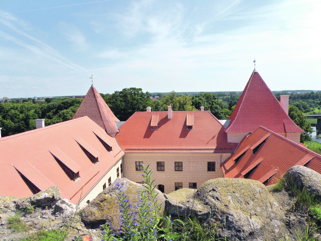 Atjaunotā Bauskas pils – festivāla «Vivat Curlandia!» centrālā norises vieta.
Autors: no «Bauskas Dzīves» arhīva