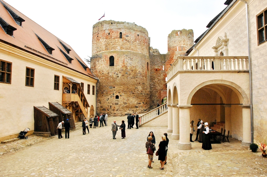 Bauskas pils – festivāla «Vivat Curlandia!» centrālā norises vieta.
Autors: no «Bauskas Dzīves» arhīva.