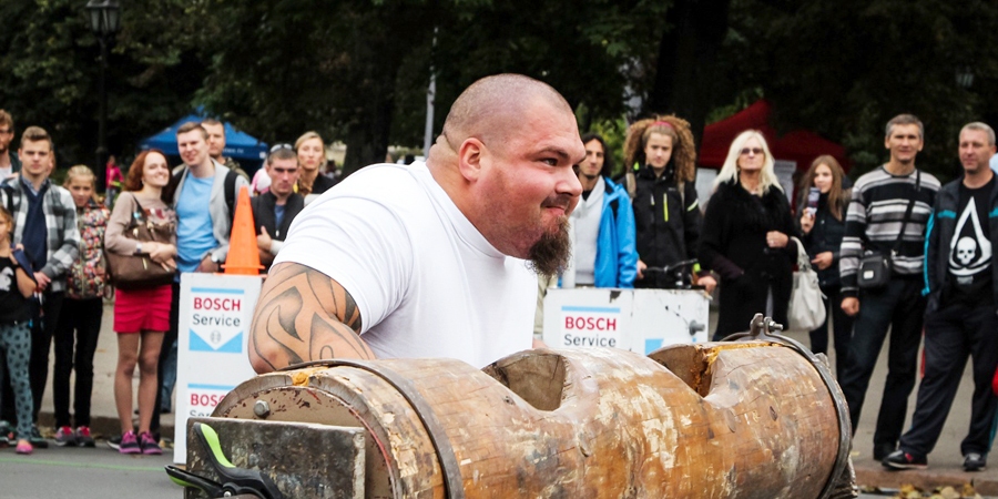 Otomārs Skreija šogad startē Latvijas Spēkavīru čempionātā. 
Autors: no O. Skreijas albuma
