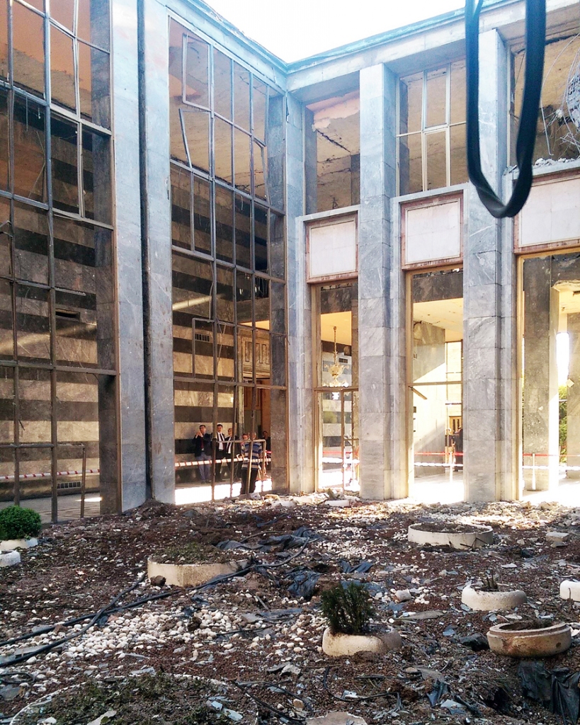 Militārā apvērsuma laikā cietis Turcijas parlaments.
Autors: no Jāņa Beķera albuma.