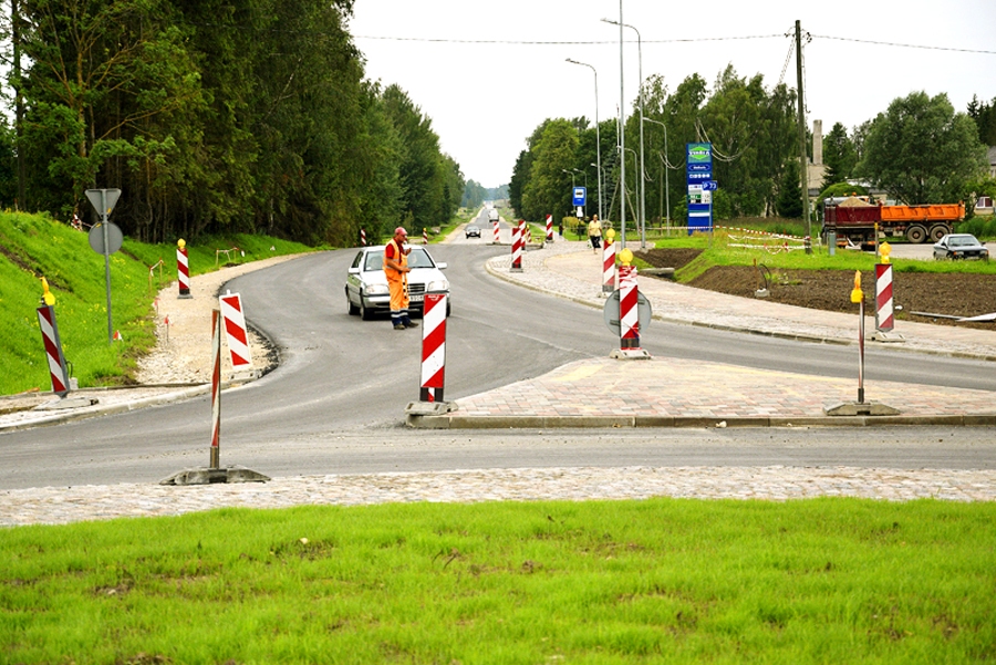 Pagājušajā nedēļā asfaltēja Valles apli.
Autors: Ivars Bogdanovs