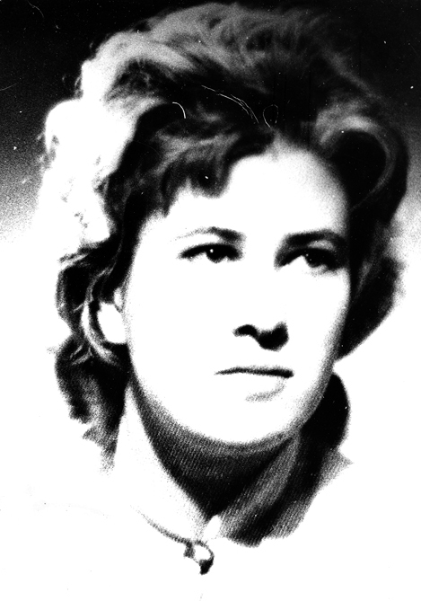 Ināra Druva jaunībā.