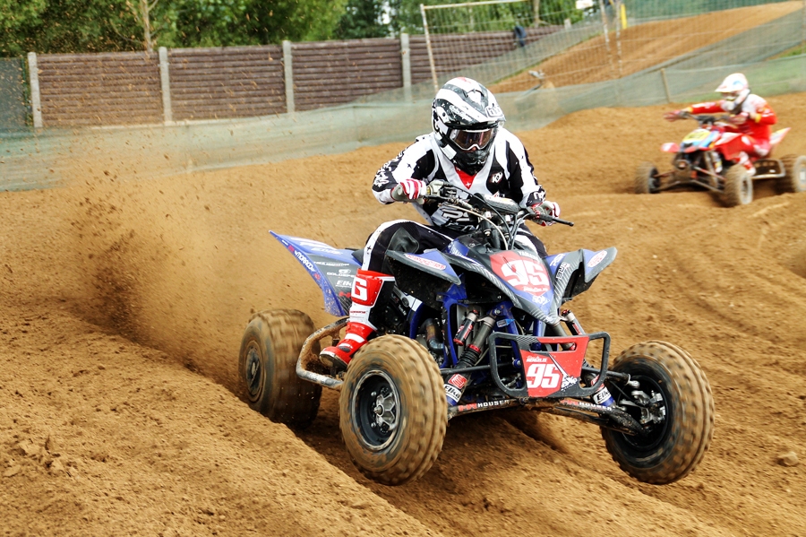 Edgars Meņģelis izcīnīja uzvaru pirmajā braucienā. 
Autors: Uldis Varnevičs