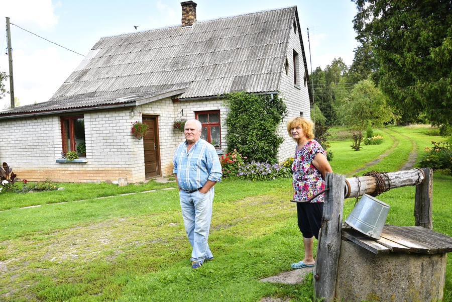 Rasma un Jānis «Veģos» bauda dabas idilli, mieru un klusumu.
Autors: Ivars Bogdanovs