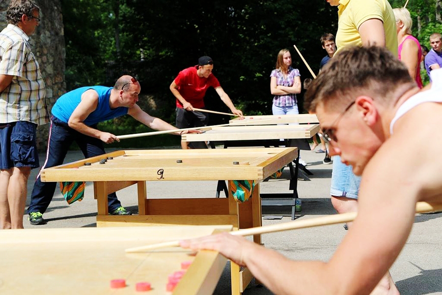 Novuss parkā pērn piesaistīja daudz novadnieku.
Autors: no biedrības albuma.