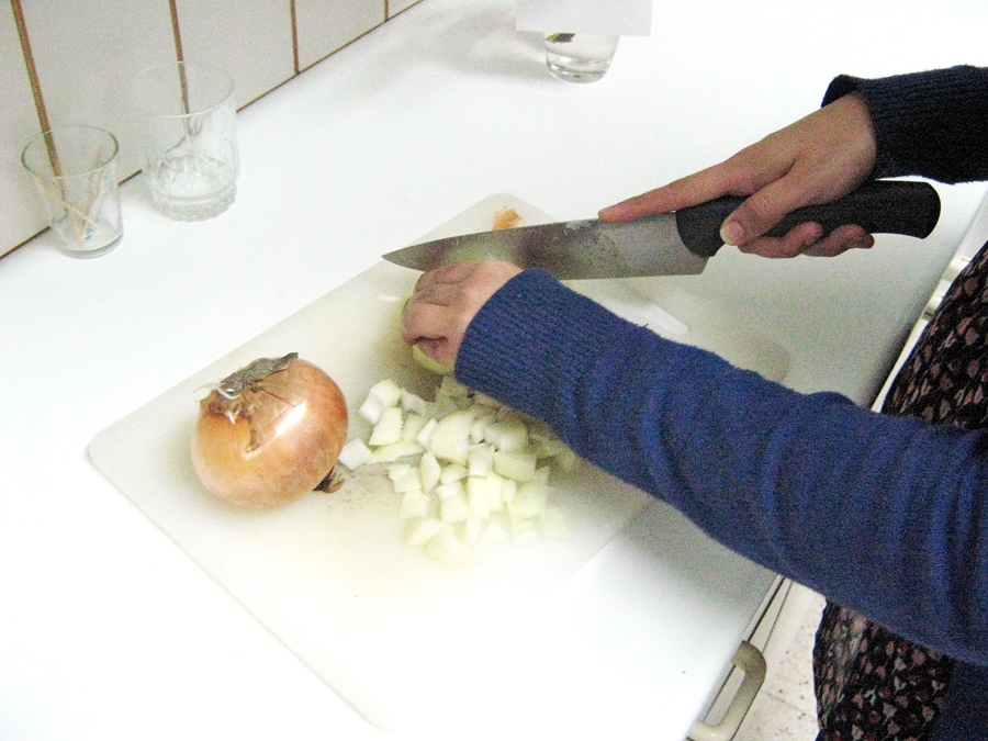 Lēcu putras pagatavošana. 
Autors: Ligita Asare