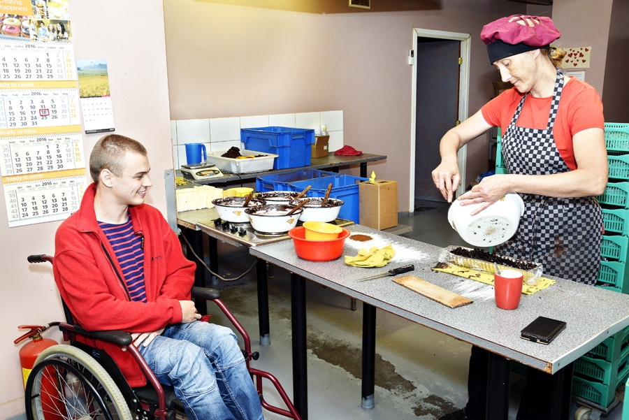 Mārtiņš Ezermanis pašlaik strādā SIA «Poļu nams» un nākotnē plāno kļūt par programmētāju.
Autors: Ivars Bogdanovs