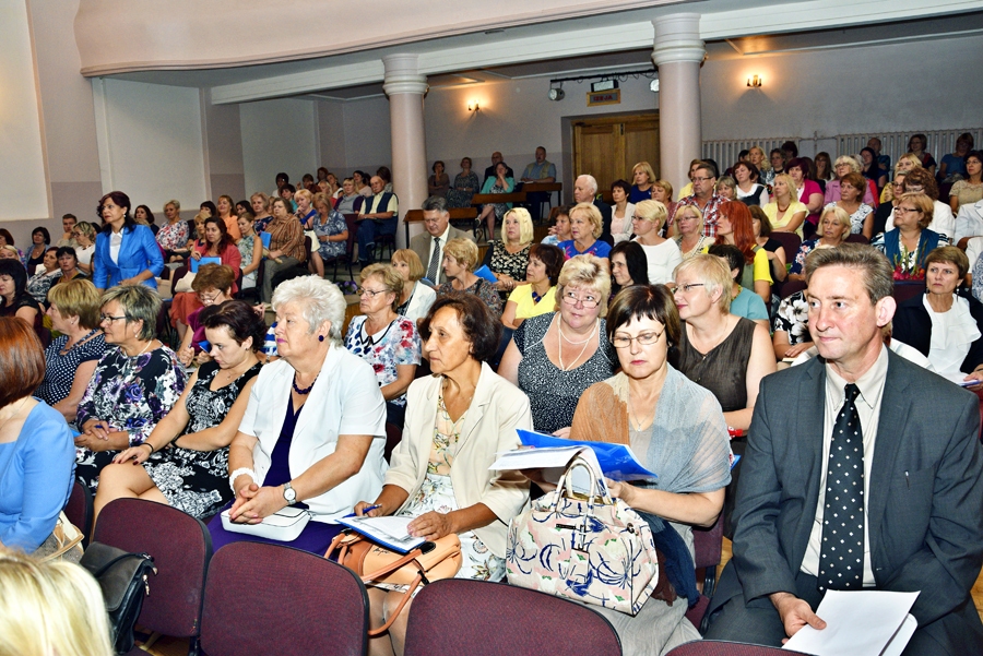 Bauskas novada pedagogu konference notika 26. augustā Bauskas kultūras centrā. 
Autors: Ivars Bogdanovs