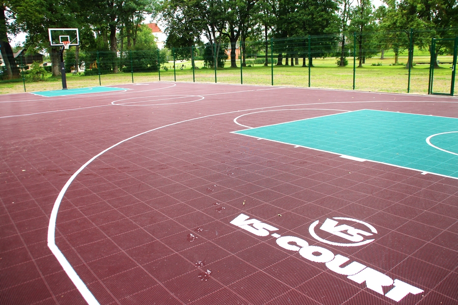 Skaistkalnē atklās jauno basketbola laukumu. 
Autors: Uldis Varnevičs