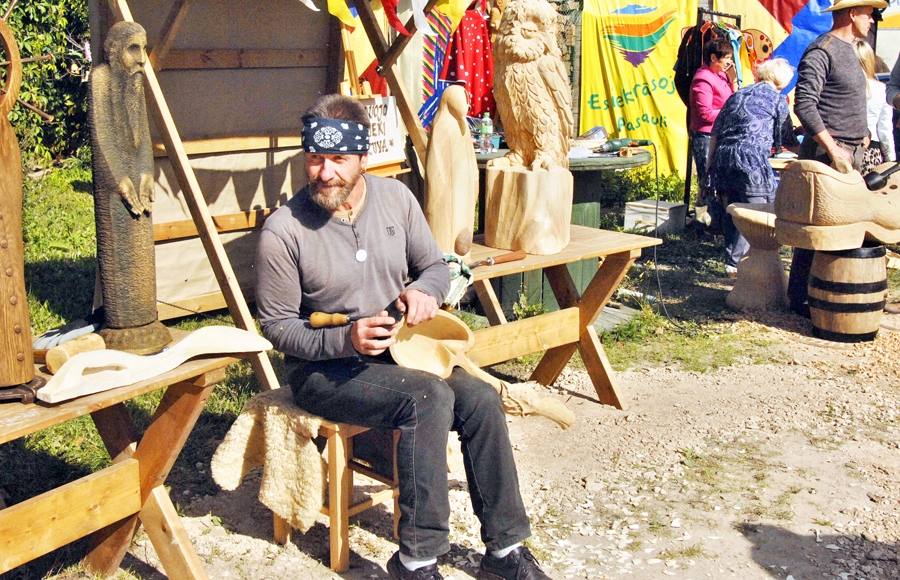 Pagalmu svētki Bauskas vecpilsētā pērn. Šogad tie tiek rīkoti sesto reizi.
Autors: no «Bauskas Dzīves» arhīva.