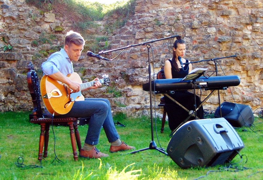 Dzied Kārlis Kazāks un Anete Kozlovska.
Autors: Vilnis Auzāns