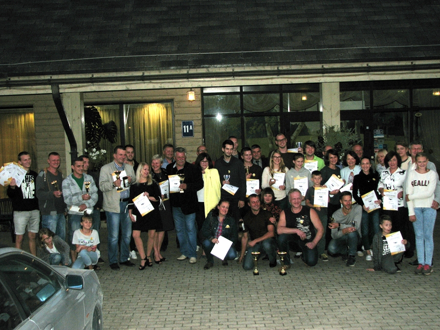 Sacensību dalībnieku kopbilde.
Autors: Guntis Liepa