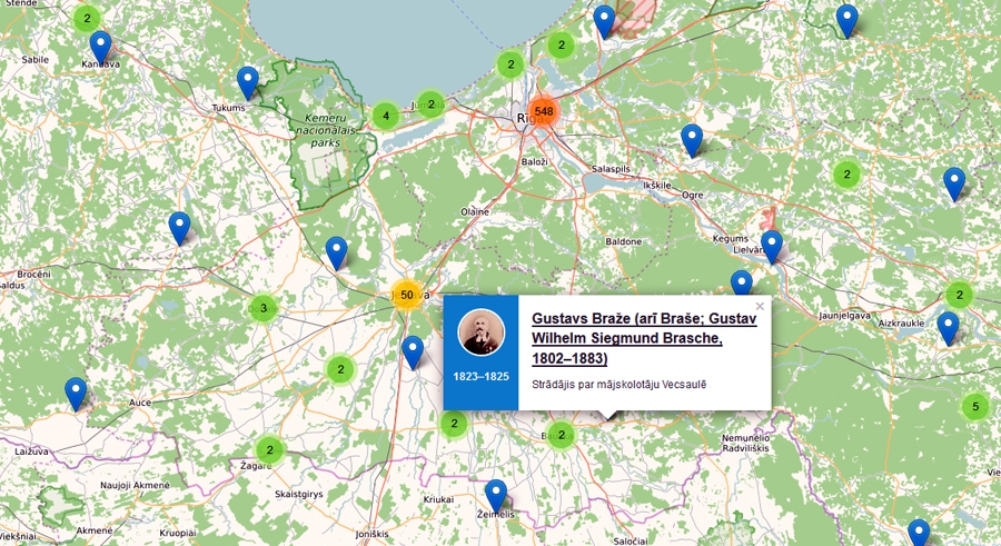 
SIA «Maplant» izdotajā «Lingvistiskajā kartē» atrodami interesanti vēsturiski fakti par latviešu valodas kopējiem mūsu novados. Karti var meklēt interneta vietnē valoda.lv. 