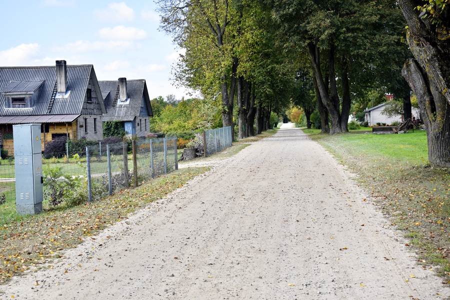 Jaunsaulē šonedēļ iecerēts sākt ciema ielas remontu. Pēc darbu beigšanas te varēs pārvietoties pa asfaltu. 
Autors: Ivars Bogdanovs