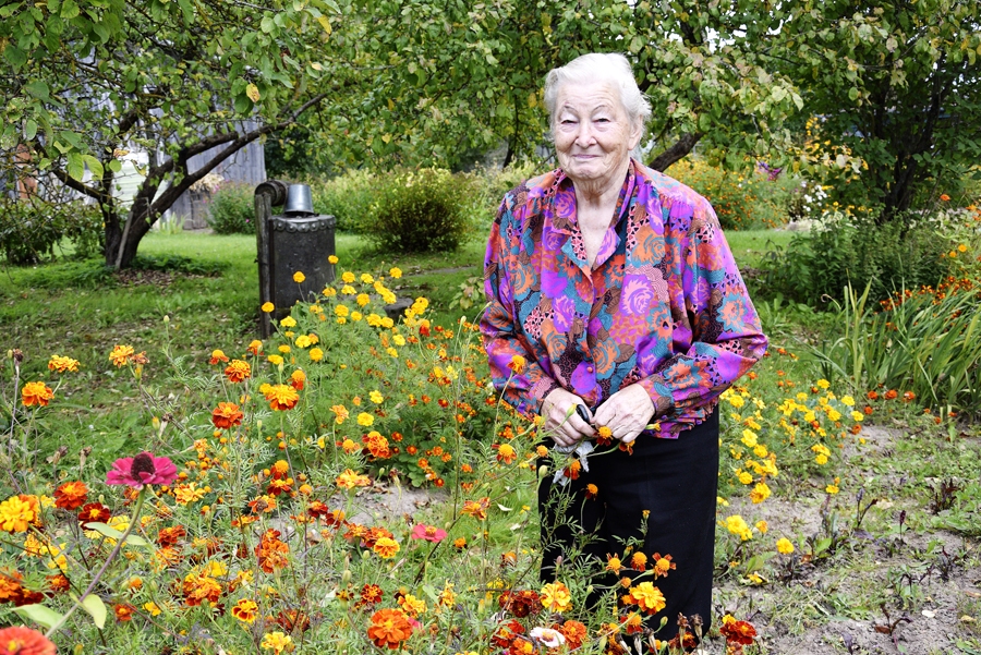 Jautra Balode no rītiem ceļas ļoti agri un pēc izdzertas kafijas tases ir gatava dienas gaitām.
Autors: Ivars Bogdanovs