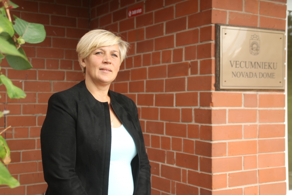 Vecumnieku novada domes priekšsēdētāja Aiga Saldābola.
Autors: no «Bauskas Dzīves» arhīva