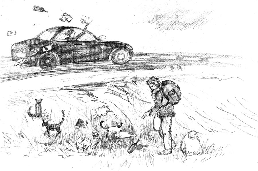 Lauras Ikertes zīmējums.