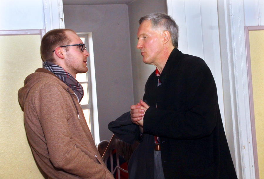 Mārtiņš Junkurēns (no kreisās) un Guntars Purviņš.
Autors: no «Bauskas Dzīves» arhīva